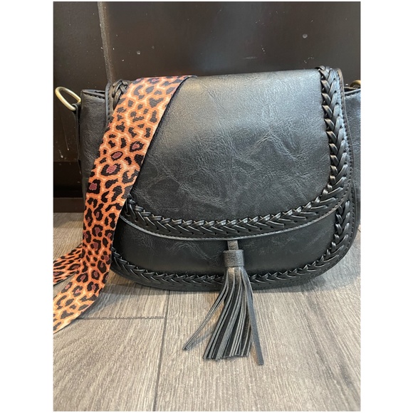 Boho Floral Strap Shoulder Crossbody Bag - Picture 7 of 10